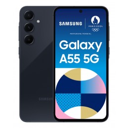 Samsung Galaxy A55 5G 16,8 cm (6.6") Hibrīda duālā SIM USB Veids-C 8 GB 128 GB 5000 mAh Navy (tumši zila)