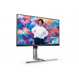 AOC Q27U3CV monitori 68,6 cm (27") 2560 x 1440 pikseļi 4K Ultra HD LCD Melns