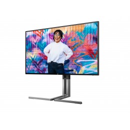 AOC U27U3CV monitori 68,6 cm (27") 3840 x 2160 pikseļi 4K Ultra HD LCD Melns