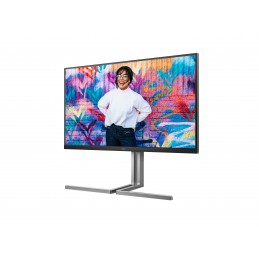 AOC U32U3CV monitori 80 cm (31.5") 3840 x 2160 pikseļi 4K Ultra HD LCD Melns