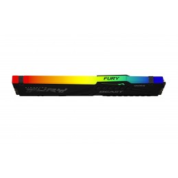 Kingston Technology FURY Beast RGB atmiņas modulis 16 GB 1 x 16 GB DDR5 3000 MHz ECC