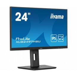 iiyama ProLite XUB2497HSU-B1 monitori 61 cm (24") 1920 x 1080 pikseļi Full HD LED Melns