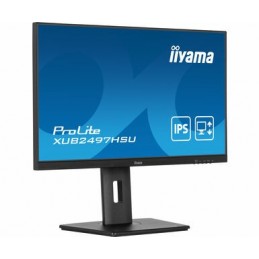 iiyama ProLite XUB2497HSU-B1 monitori 61 cm (24") 1920 x 1080 pikseļi Full HD LED Melns