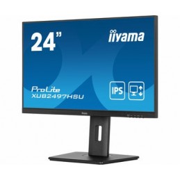 iiyama ProLite XUB2497HSU-B1 monitori 61 cm (24") 1920 x 1080 pikseļi Full HD LED Melns