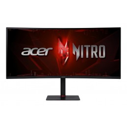 Acer Nitro XV5 XV345CURV3bmiphuzx monitori 86,4 cm (34") 3440 x 1440 pikseļi HD+ LCD Melns