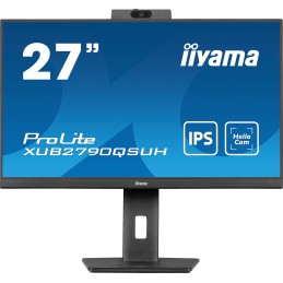 iiyama ProLite XUB2790QSUH-B1 monitori 68,6 cm (27") 2560 x 1440 pikseļi 4K Ultra HD LED Melns