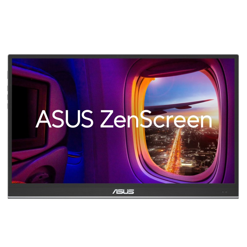 ASUS ZenScreen MQ16AHE monitori 39,6 cm (15.6") 1920 x 1080 pikseļi Full HD OLED Sudrabs