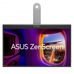 ASUS ZenScreen MQ16AHE monitori 39,6 cm (15.6") 1920 x 1080 pikseļi Full HD OLED Sudrabs