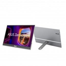 ASUS ZenScreen MQ16AHE monitori 39,6 cm (15.6") 1920 x 1080 pikseļi Full HD OLED Sudrabs