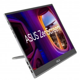 ASUS ZenScreen MQ16AHE monitori 39,6 cm (15.6") 1920 x 1080 pikseļi Full HD OLED Sudrabs