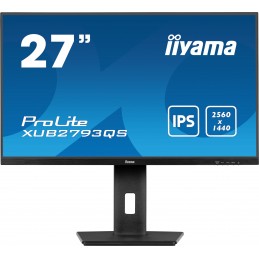 iiyama ProLite XU2793QS-B6 монитор для ПК 68,6 cm (27") 2560 x 1440 пикселей 2K Ultra HD LED Черный