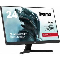 iiyama G-MASTER G2470HSU-B6 monitori 60,5 cm (23.8") 1920 x 1080 pikseļi Full HD LCD Melns