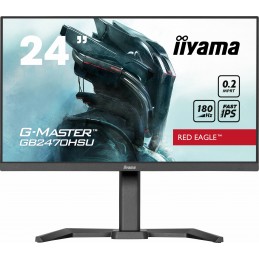 iiyama G-MASTER GB2470HSU-B6 monitori 60,5 cm (23.8") 1920 x 1080 pikseļi Full HD LCD Melns