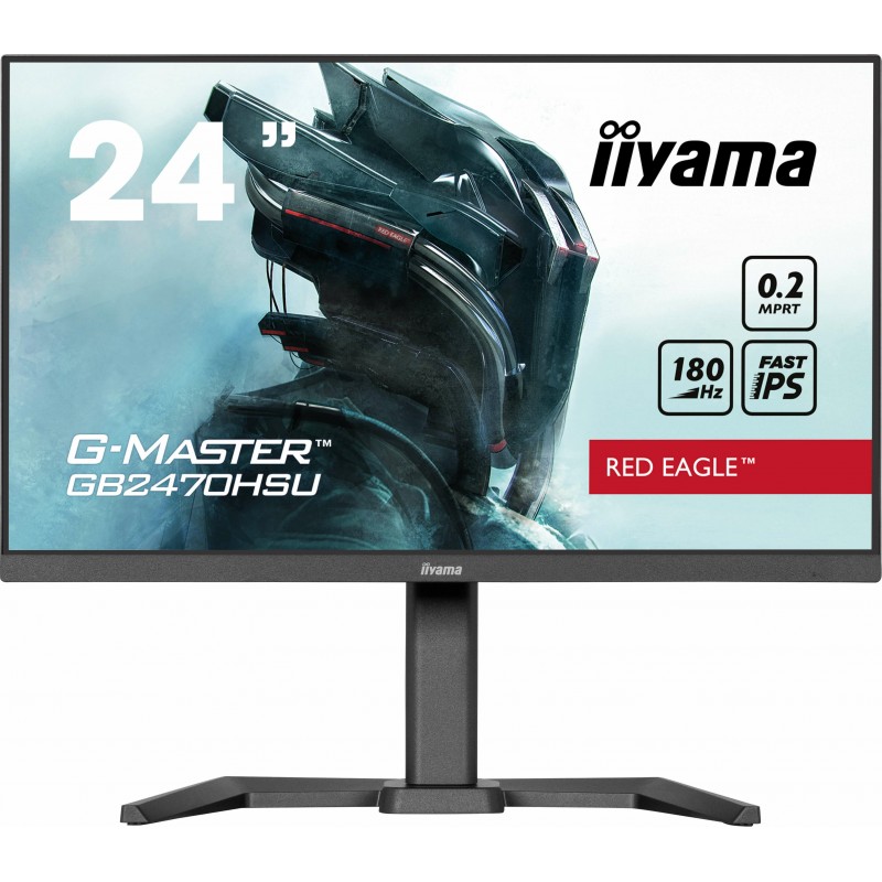 iiyama G-MASTER GB2470HSU-B6 монитор для ПК 60,5 cm (23.8") 1920 x 1080 пикселей Full HD ЖК Черный