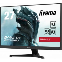 iiyama G-MASTER G2770HSU-B6 monitori 68,6 cm (27") 1920 x 1080 pikseļi Full HD LCD Melns