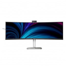 Philips 49B2U6903CH 00 monitori 124,5 cm (49") 5120 x 1440 pikseļi Dual QHD LCD Pelēks