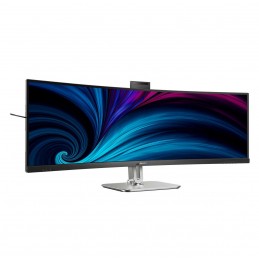 Philips 49B2U6903CH 00 monitori 124,5 cm (49") 5120 x 1440 pikseļi Dual QHD LCD Pelēks