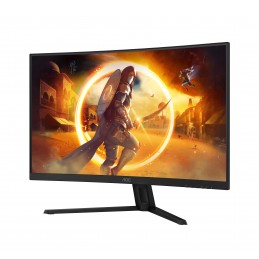 AOC G4 CQ32G4VE monitori 81,3 cm (32") 2560 x 1440 pikseļi Quad HD LCD Melns, Pelēks