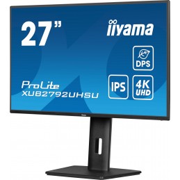 iiyama ProLite XUB2792UHSU-B6 monitori 68,6 cm (27") 3840 x 2160 pikseļi 4K Ultra HD LED Melns