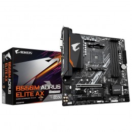 GIGABYTE B550M AORUS ELITE AX материнская плата AMD B550 Разъем AM4 Микро ATX