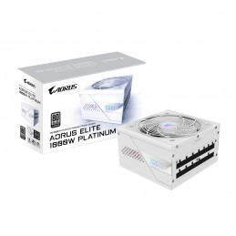 GIGABYTE AORUS ELITE P1000W ICE barošanas avotu vienība 1000 W 20+4 pin ATX ATX Balts