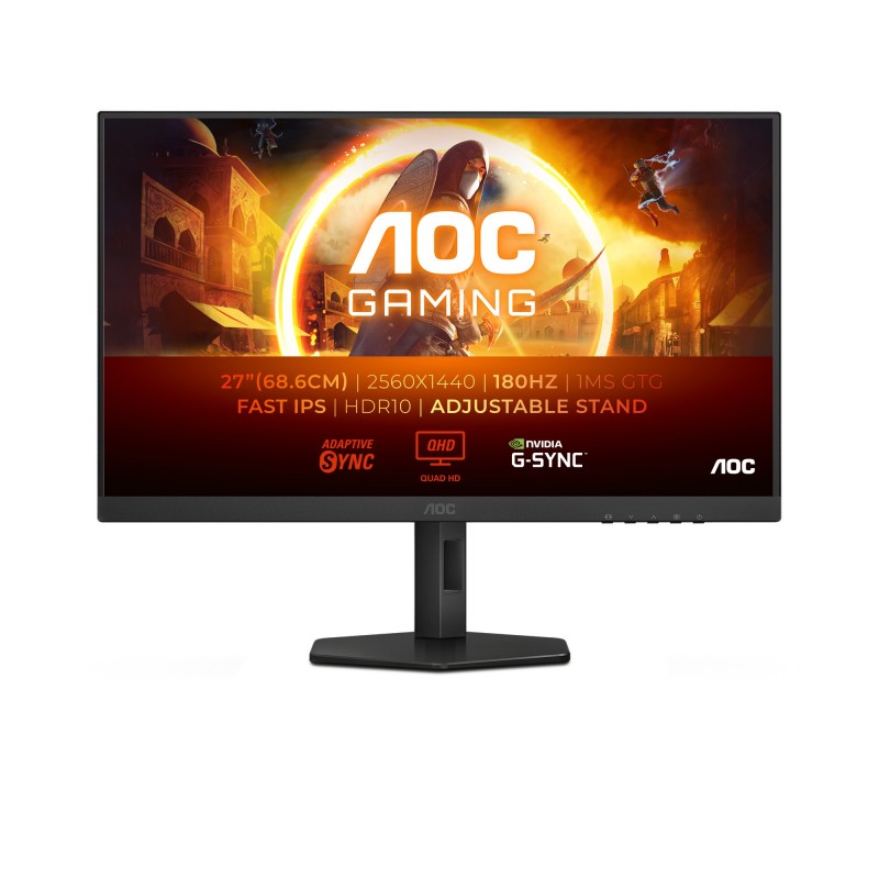 AOC G4 Q27G4XF monitori 68,6 cm (27") 2560 x 1440 pikseļi Quad HD LED