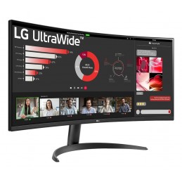 LG 34WR50QK-B монитор для ПК 86,4 cm (34") 3440 x 1440 пикселей Wide Quad HD Черный