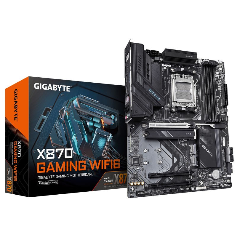 GIGABYTE X870 GAMING WIFI6 AMD X870 AM5 pieslēgvieta ATX