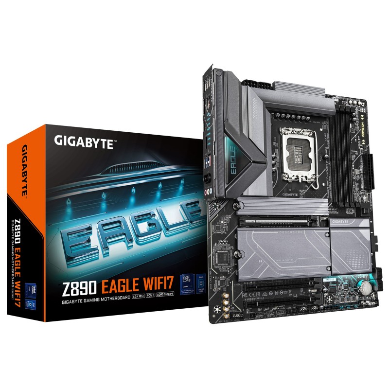 GIGABYTE Z890 EAGLE WIFI7 mātes plate Intel Z890 LGA 1851 (Socket V1) ATX