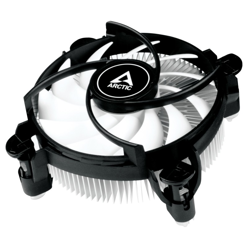 ARCTIC Alpine 17 LP Процессор Air cooler 8,8 cm Алюминий, Черный 1 шт