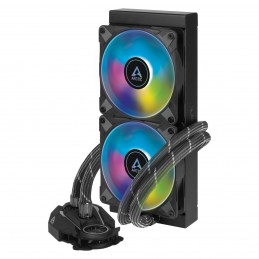 ARCTIC Liquid Freezer II 240 A-RGB Procesors Universāls šķidruma dzesētājs 12 cm Melns 1 pcs