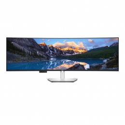 DELL UltraSharp U4924DW LED display 124,5 cm (49") 5120 x 1440 пикселей 5K Ultra HD ЖК Черный, Серебристый