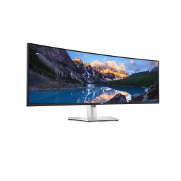 DELL UltraSharp U4924DW LED display 124,5 cm (49") 5120 x 1440 пикселей 5K Ultra HD ЖК Черный, Серебристый