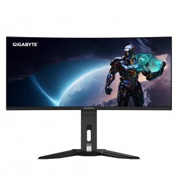 GIGABYTE MO34WQC2 монитор для ПК 86,4 cm (34") 3440 x 1440 пикселей Wide Quad HD OLED Черный