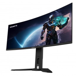 GIGABYTE MO34WQC2 monitori 86,4 cm (34") 3440 x 1440 pikseļi Wide Quad HD OLED Melns