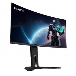 GIGABYTE MO34WQC2 монитор для ПК 86,4 cm (34") 3440 x 1440 пикселей Wide Quad HD OLED Черный