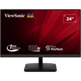 Viewsonic VA2408-MHDB monitori 61 cm (24") 1920 x 1080 pikseļi Full HD LED Melns