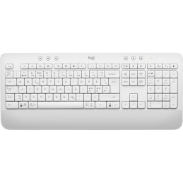 Logitech Signature K650 клавиатура Офисная Bluetooth QWERTY Датский, Финский, Норвежский, Шведский Белый