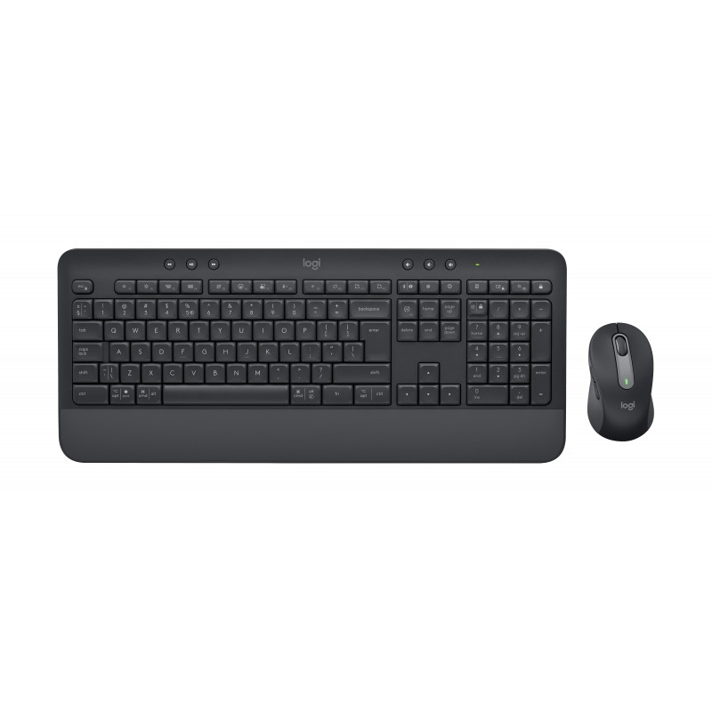 Logitech Signature MK650 Combo For Business tastatūra Pele iekļauta Birojs Bluetooth sistēma QWERTY US International Grafīts