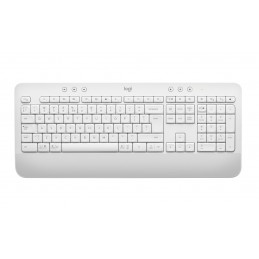 Logitech Signature K650 tastatūra Birojs Bluetooth sistēma QWERTY US International Balts