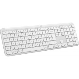 Logitech K950 Signature Slim tastatūra Birojs RF bezvadu sakari + Bluetooth QWERTY US International Balts