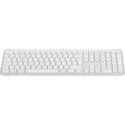 Logitech K950 Signature Slim tastatūra Birojs RF bezvadu sakari + Bluetooth QWERTY US International Balts