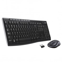 Logitech Wireless Combo MK270 клавиатура Мышь входит в комплектацию Дома Беспроводной RF QWERTY Международный американский