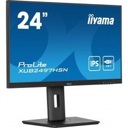 iiyama ProLite XUB2497HSN-B1 LED display 61 cm (24") 1920 x 1080 пикселей Full HD Черный