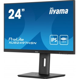 iiyama ProLite XUB2497HSN-B1 LED display 61 cm (24") 1920 x 1080 пикселей Full HD Черный