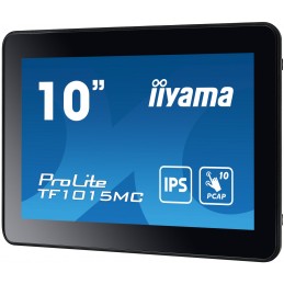 iiyama TF1015MC-B3 информационный дисплей Интерактивная плоская панель 25,6 cm (10.1") LED 500 cd m² HD Черный Сенсорный экран