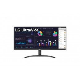 LG 34WQ500-B monitori 86,4 cm (34") 2560 x 1080 pikseļi UltraWide Full HD LED Melns