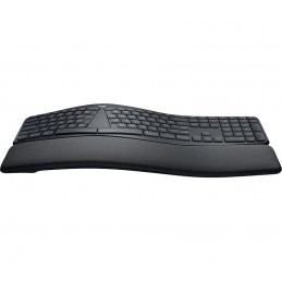 Logitech Ergo K860 tastatūra Birojs RF bezvadu sakari + Bluetooth QWERTY Ziemeļvalstu Grafīts