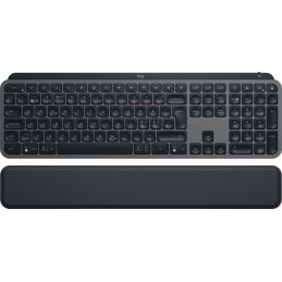 Logitech MX Keys S клавиатура Офисная РЧ беспроводной + Bluetooth QWERTY Датский, Финский, Норвежский, Шведский Графит