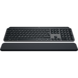 Logitech MX Keys S клавиатура Офисная РЧ беспроводной + Bluetooth QWERTY Датский, Финский, Норвежский, Шведский Графит